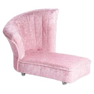 American Girl Doll 2008 Sit & Relax Pink Velvet Fainting Couch Chaise Lounge